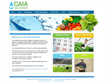 Tablet Screenshot of calirrigation.com